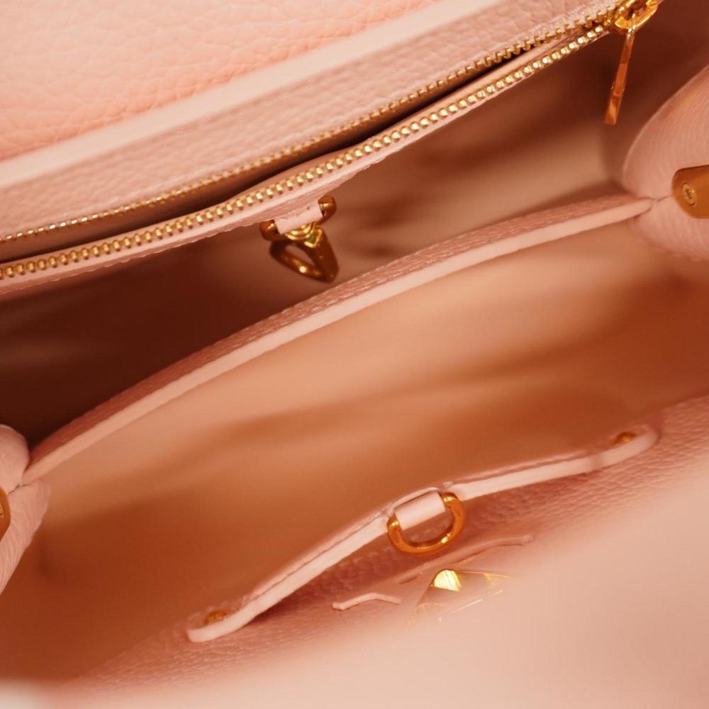 Louis Vuitton Handbag Taurillon Capucines BB M22178 Pink Ladies - Picture 4 of 6